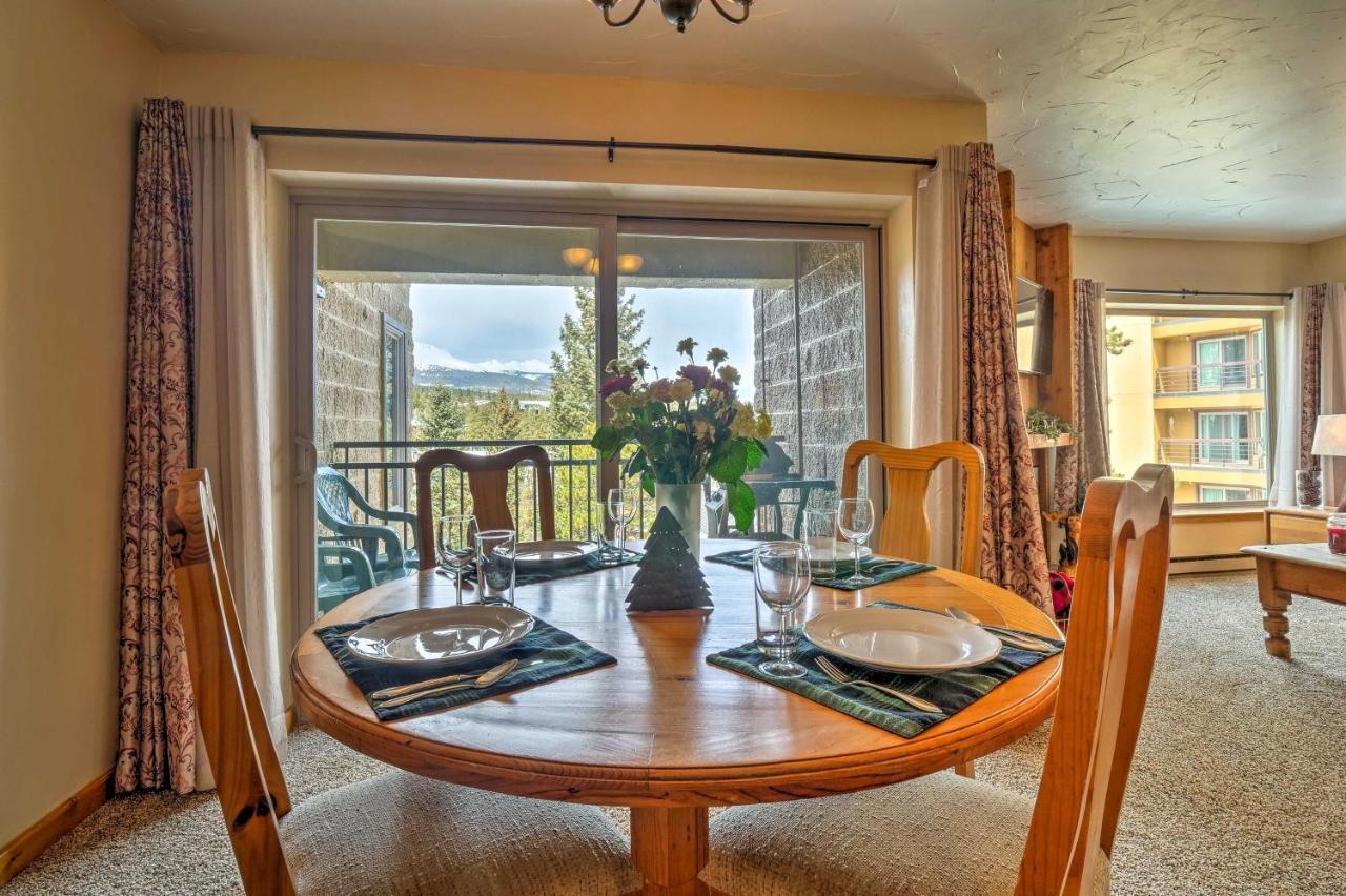 Cozy Ski-Inandski-Out Breckenridge Condo Mtn Views! Extérieur photo