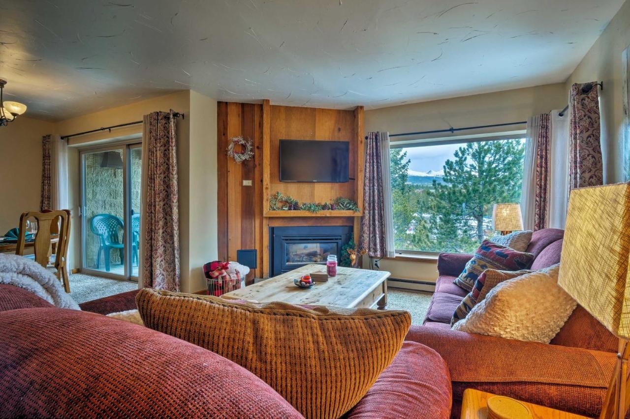 Cozy Ski-Inandski-Out Breckenridge Condo Mtn Views! Extérieur photo