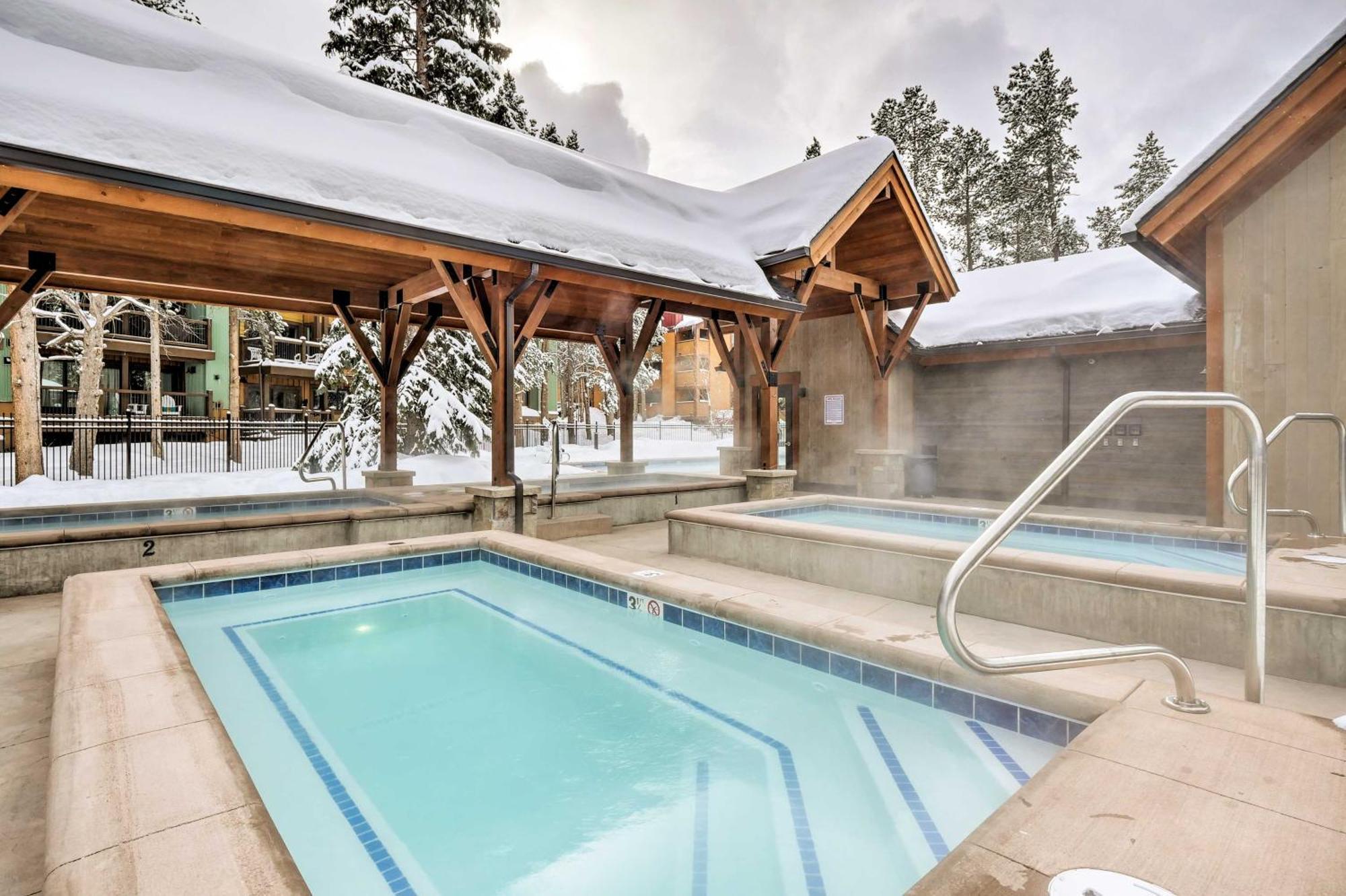 Cozy Ski-Inandski-Out Breckenridge Condo Mtn Views! Extérieur photo